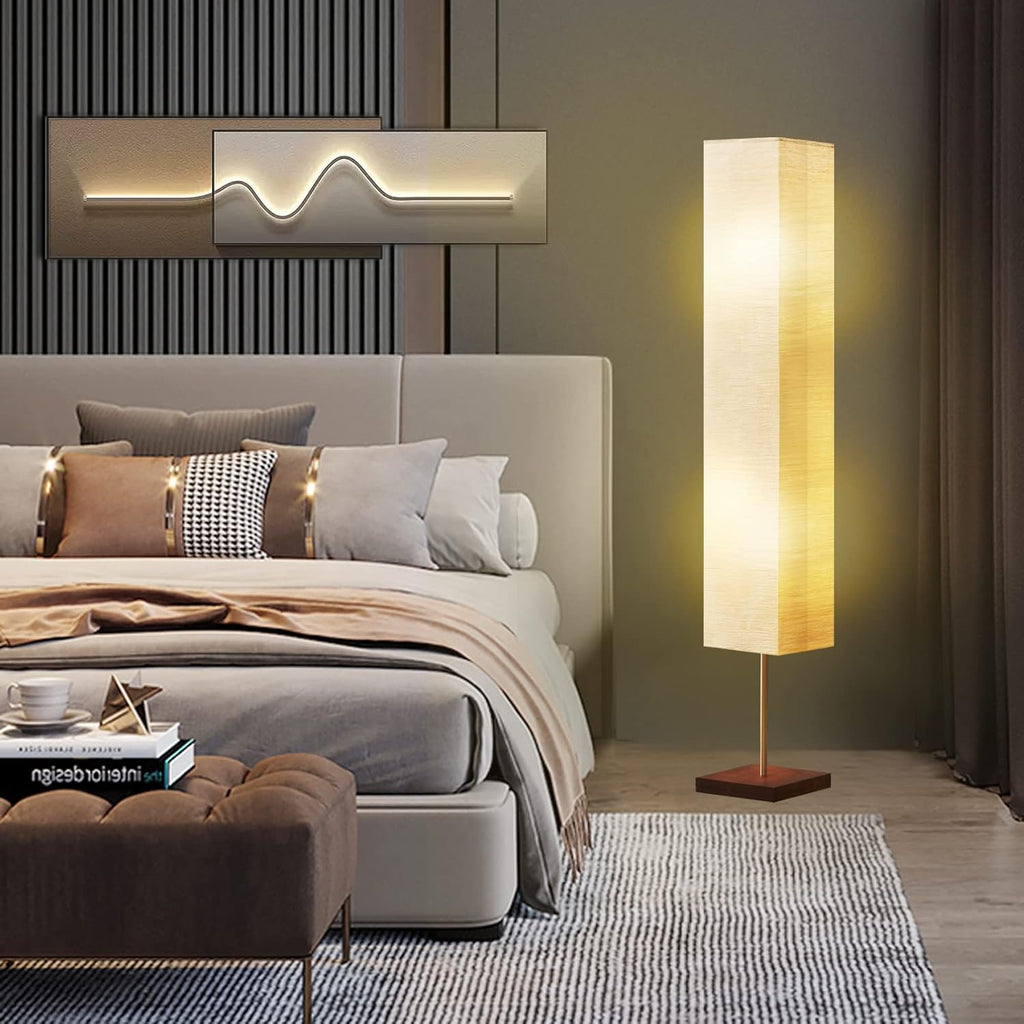Floor Lamp, Color Temperature Adjustable Column Tall Lamp