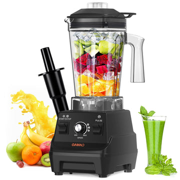 Blender 1800W, High Speed Countertop Blender with 60oz BPA-Free Jar
