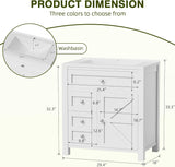 30'' Bathroom Vanity with Single Sink Combo, Freestanding Modern Bathroom Sink Cabinet