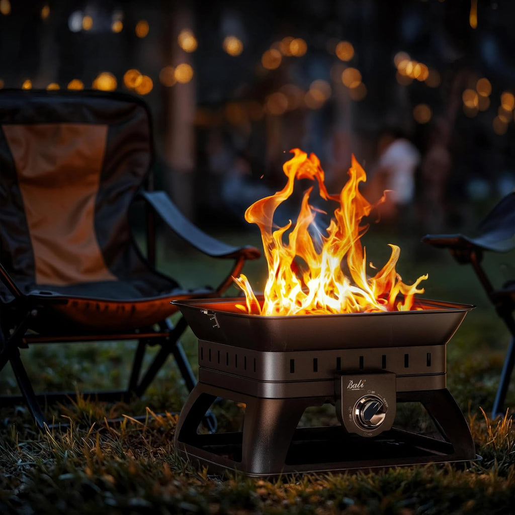 Propane Fire Pit Perfect for Camping Outdoor Fire Pit for Portable Firepits for Outside Outdoor Patio