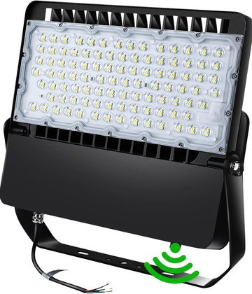 LED Flood Light Outdoor 240 Watt, Floodlights with Dusk to Dawn | Photocell High Output 36000 Lumen, Commercial Grade