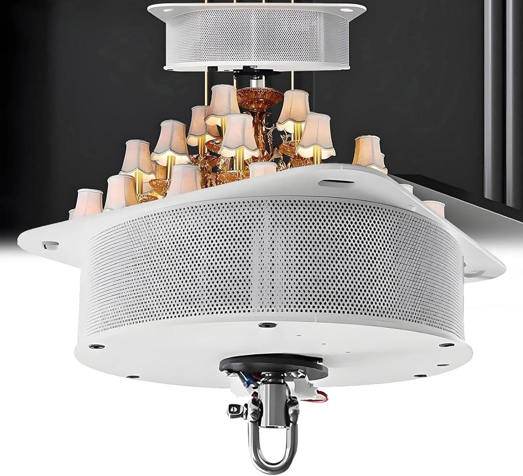 154 lb Motorized Chandelier Lift System with Remote Control – Light-Duty