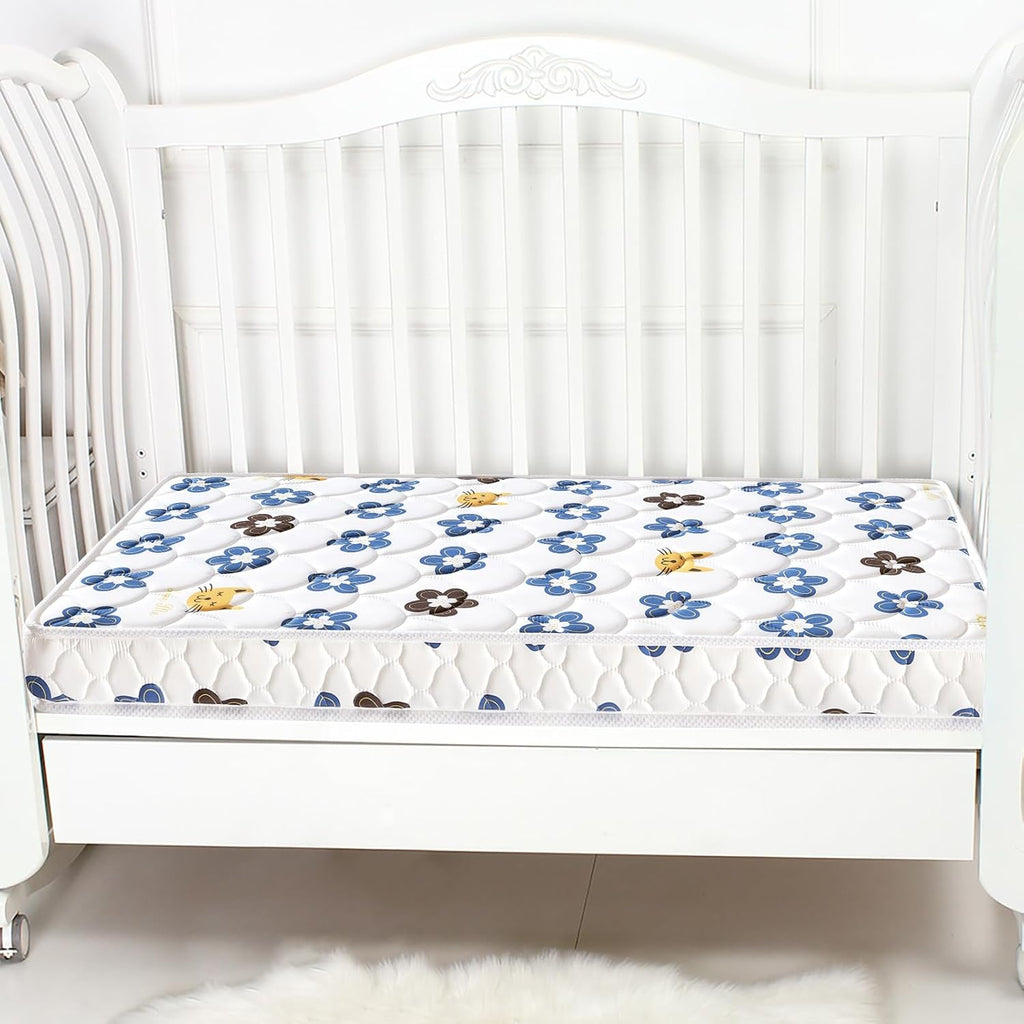 Crib and Toddler Mattress - 52" x 27.6" x 5" - Breathable Firm Premium Foam Standard Size for Baby Bed