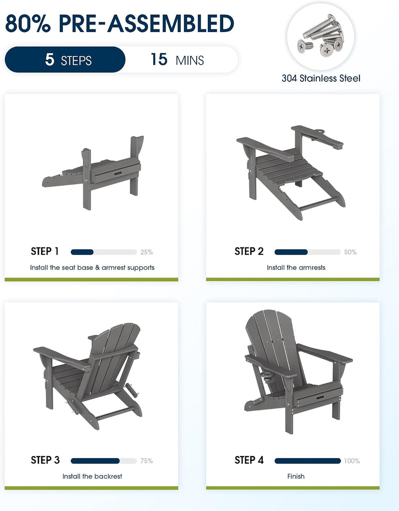 Folding Adirondack Chairs, Patio Chairs, Lawn Chairs, Outdoor Chair, Adirondack Chair Plastic, Fire Pit, Weather