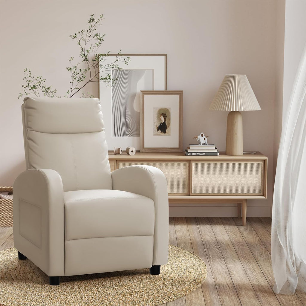 Recliner Chair, Recliner Sofa for Adults, Recliners Home Theater Seating with Lumbar Support