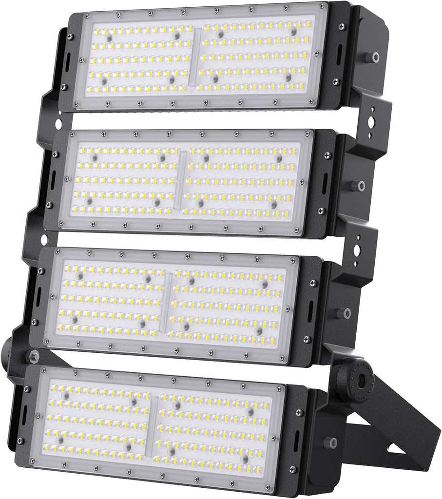 Pro 6 Series 400W 60,000LM LED Stadium Light Outdoor Flood Light, ETL Certified, 100V-277V, 5000K Daylight IP66
