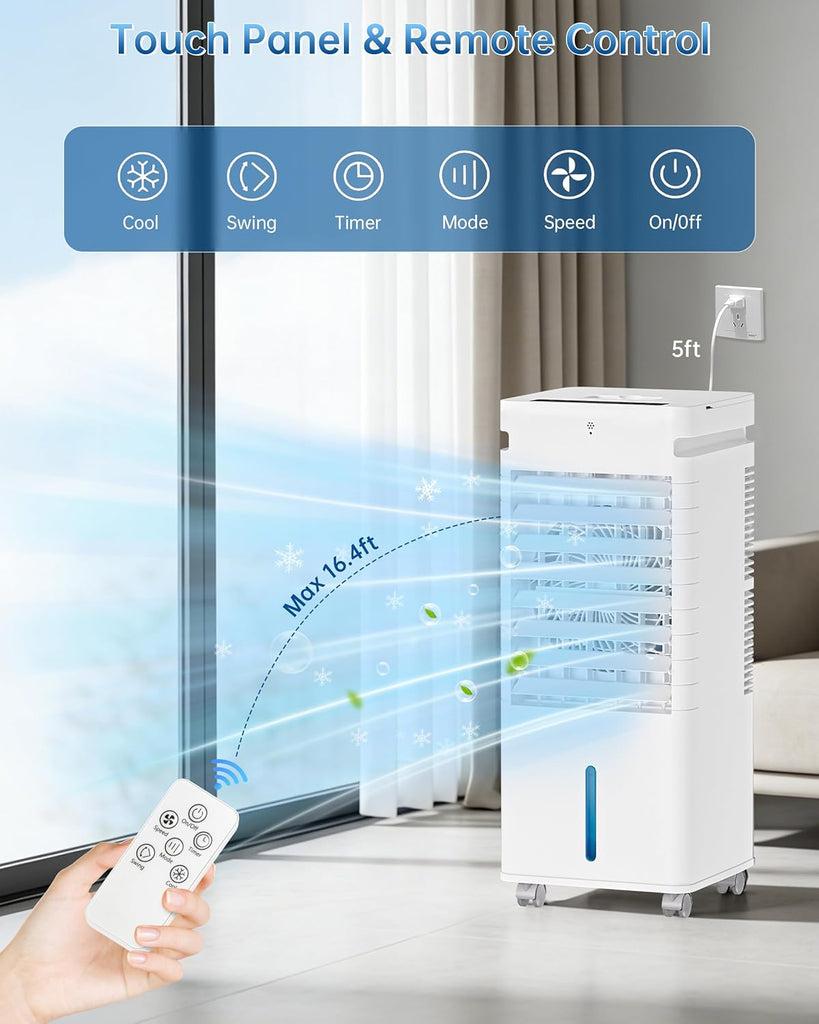 Portable Air Conditioners, Swamp Cooler Portable AC Unit for Room