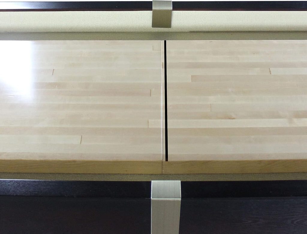 Espresso 2 Piece Construction Shuffleboard Table