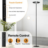 Floor Lamps, 40W/2400LM Rotatable LED Floor Lamp with Touch & Remote Control, 70" Tall Standing Lamp Stepless Dimmable