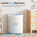 Portable Washing Machine, 5.5 Lbs Compact Mini Portable Washer, 110V Single Tub Laundry Washer Machine for Apartments