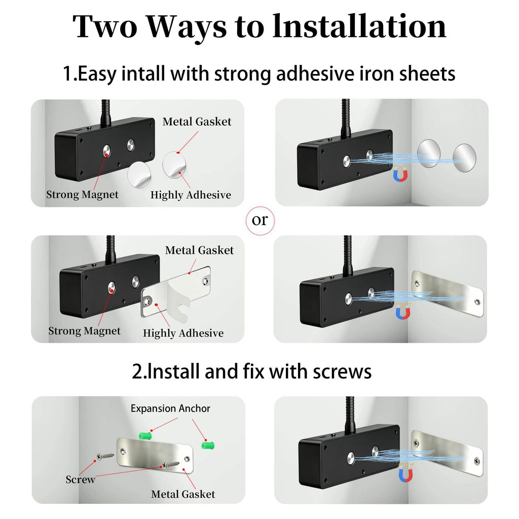 Picture Light for Wall, 4800mAh Rechargeable Wireless Remote, 15in Dimmable Timer LED Art Display Light with 3 Color