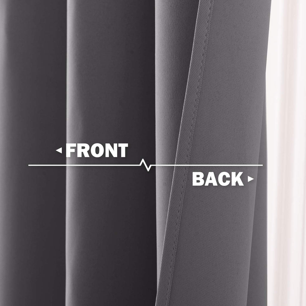 Blackout Kitchen Tiers Window Valances, 52" x 18"