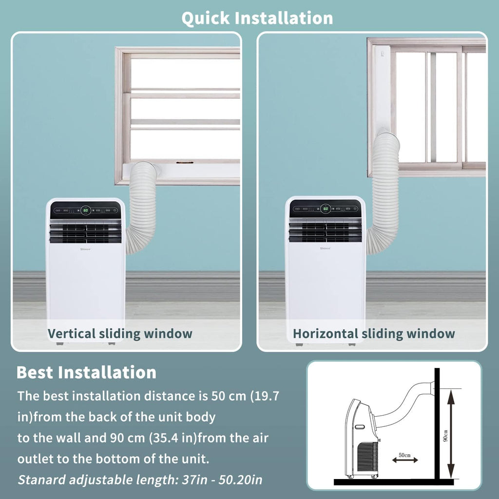 12,000 BTU Portable Air Conditioner, Portable AC Unit with Built-in Cool