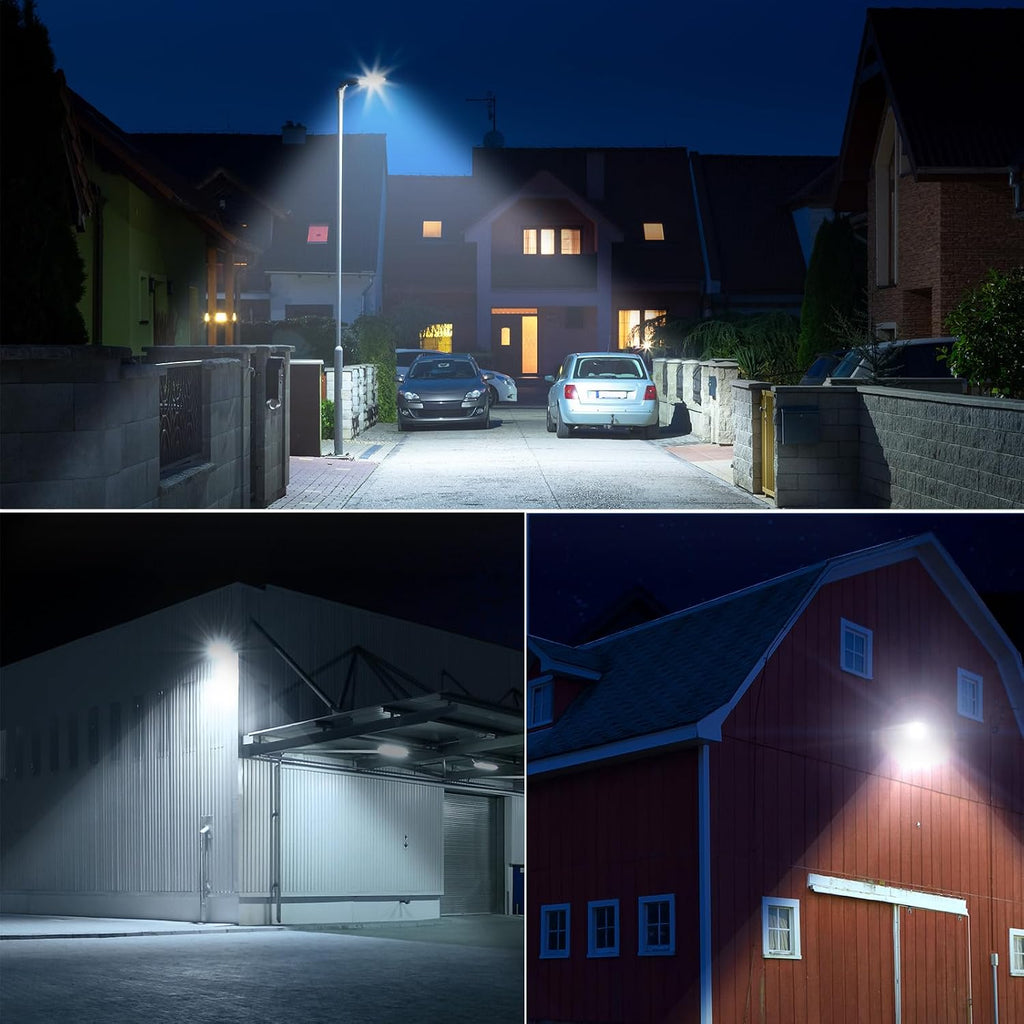 170W LED Barn Light, Dusk to Dawn Outdoor Lighting with Photocell, 22000LM Brightness Area Street Outdoor Lights