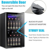 26 Bottle 130 Can Wine Cooler/Cabinet Beverage Refrigerator Mini Wine Cellar Bee