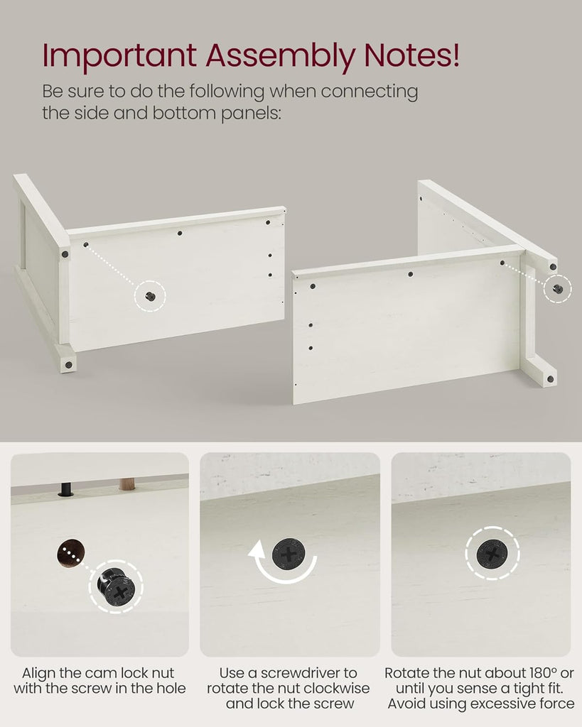LIRY Collection - Storage Cabinet, Buffet Cabinet, Sideboard, Credenza, with Adjustable Shelves, for Living Room