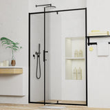 44-48"W x 71"H Pivot Swing Glass Shower Door, 1/4"(6mm) Clear Tempered Glass Pivot Frame Sliding Shower Door