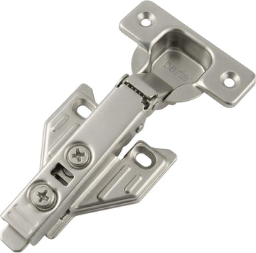 2-Pack, Full Overlay Cabinet Door Hinges,105 Degree Adjustable Concealed Kitchen Cabinet Hinges Soft Close for Face