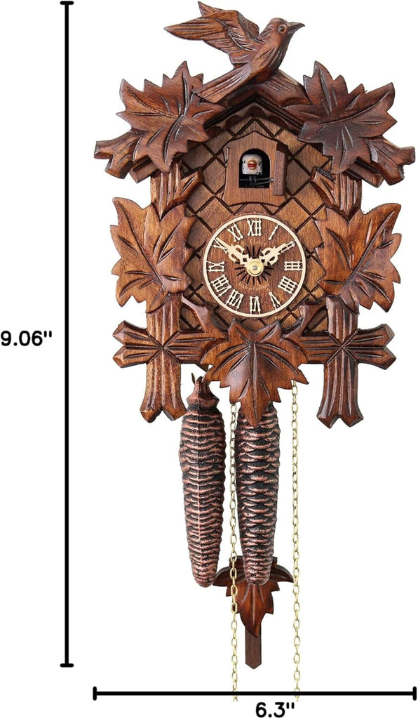 Cuckoo Clock - The Traditional Vine Leaves AH 80/1