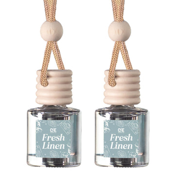 CANDECraftCo 2 Pack Hanging Car Air Freshener Diffuser for Essential Oils