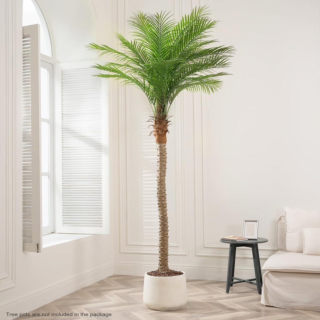 Artificial Phoenix Palm Tree 8ft 2 Set Tall Outdoor/Indoor Decor