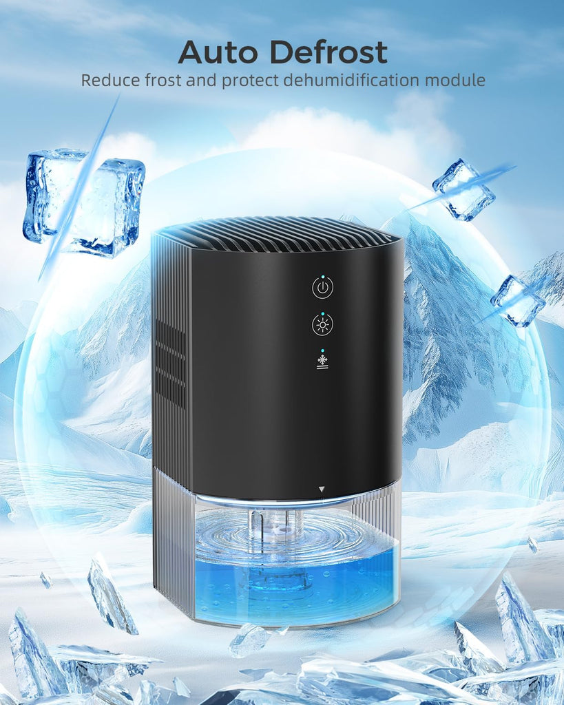 Small Dehumidifiers for Bathroom, Bedroom, Dorm Room, Home, RV, Closet, Wardrobe, Office