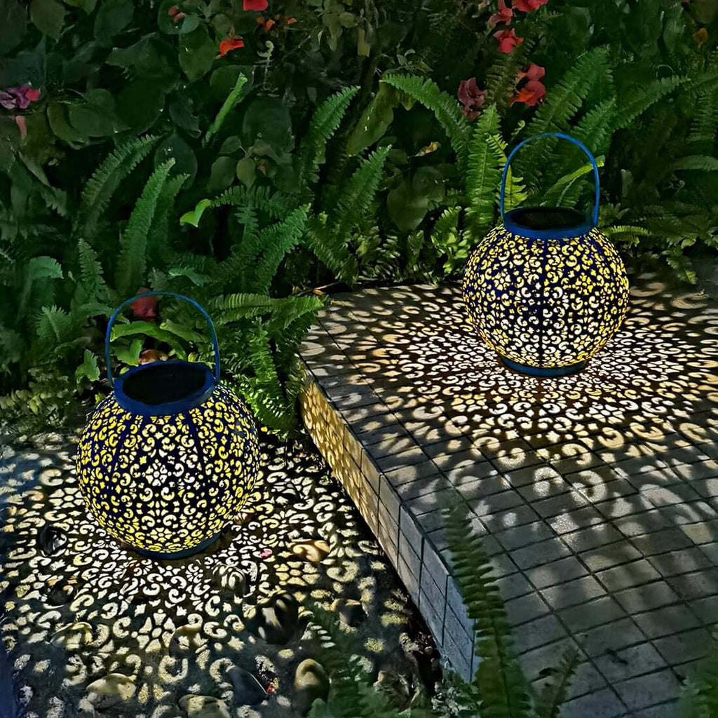 Big Solar Lantern Outdoor Waterproof, Gifts for Mom Yard Decorations Lights for Balcony Party Ornaments, Birthday