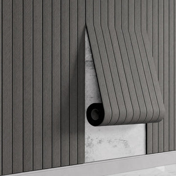 3D Wood Slat Wall Panels Peel and Stick, Gray Oak, 25.8 sq ft
