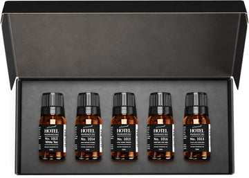 AirScent Hotel Diffuser Oil Gift Set - 5-Star Hotel Scents - Set of 5