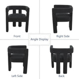 Modern Dining Chair Set of 2 / Living Room Chairs, Fabric Armchair