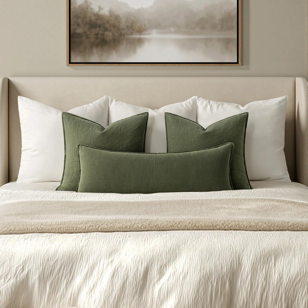 Decorative Long Lumbar Throw Pillow Cover