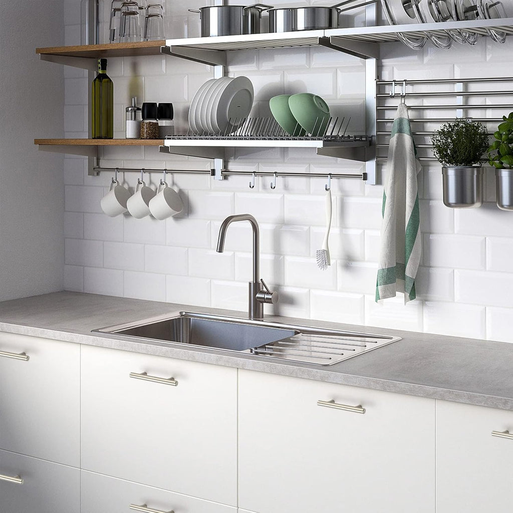 30 Pack | 5'' Cabinet Pulls Satin Nickel Stainless Steel Kitchen Drawer Pulls Cupboard Pulls Brushed Nickel Cabinet