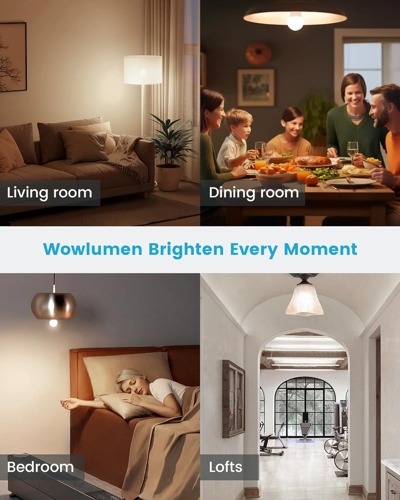 A19 LED Light Bulb, 9W E26 Lighting Bulbs(60 Watt Equivalent),5000K Cool White, 800LM Standard Base for Kitchen