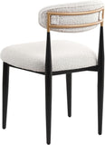 Morden Fort Upholstered Dining Chairs Set of 2