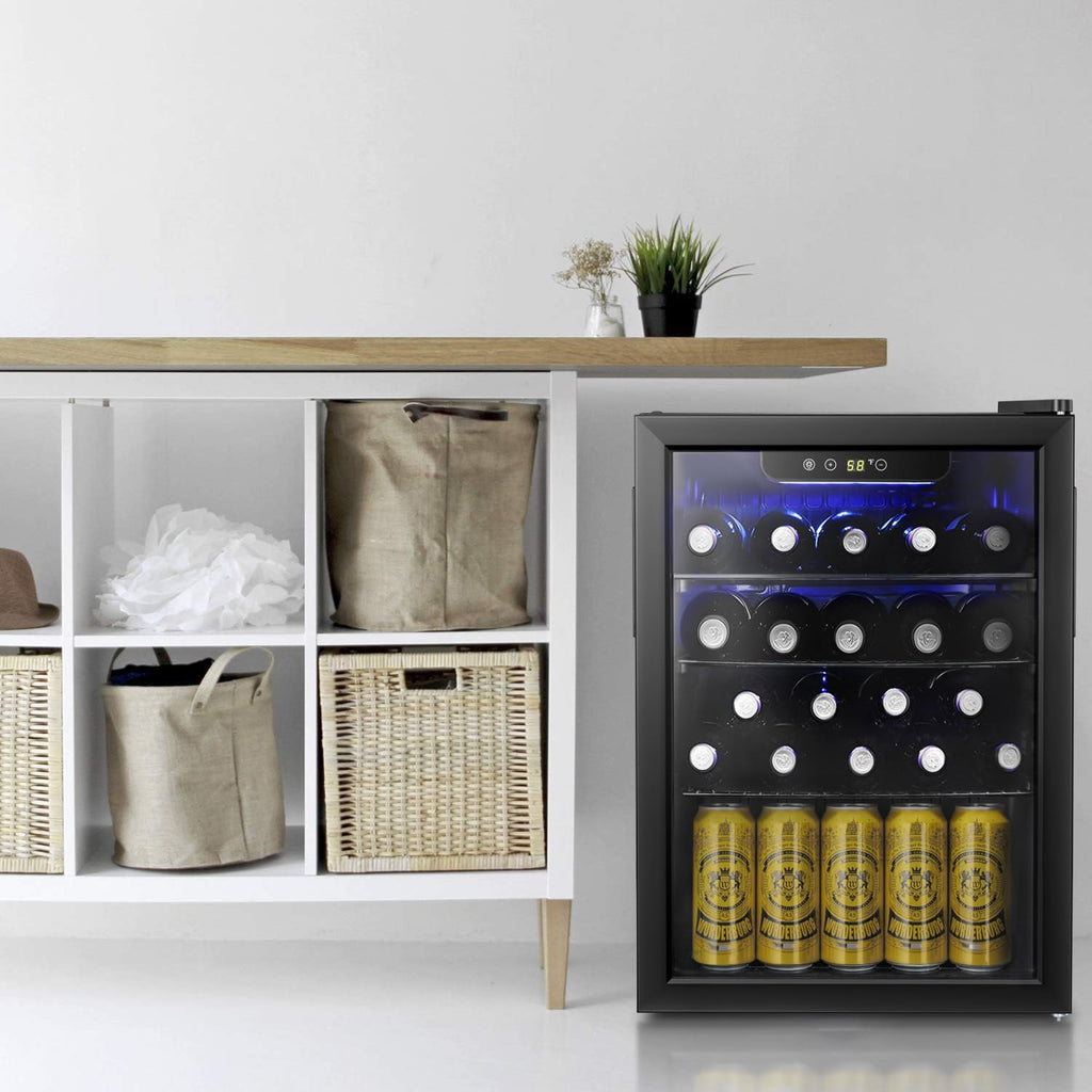 16 Bottle Wine Cooler/Cabinet Beverage Refrigerator Small Mini Wine Cellar Beer 