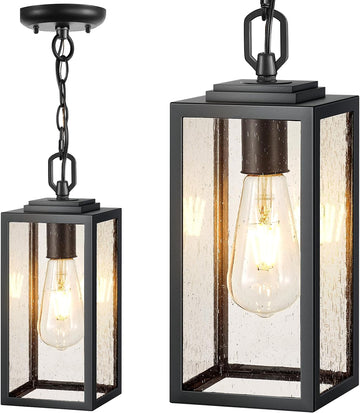 Outdoor Hanging Lights, Exterior Pendant Light Fixtures for Front Porch