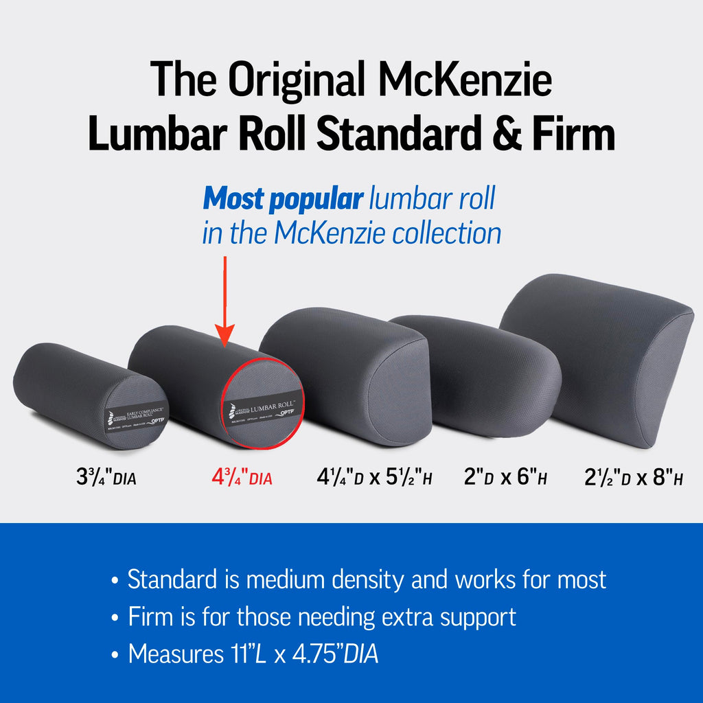 The Original McKenzie Lumbar Roll - Standard Density Low Back Support