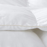 Luxurious Twin/Twin XL Size Goose Down Fiber Waterfowl Feather Fiber Comforter Duvet, 100% Egyptian 