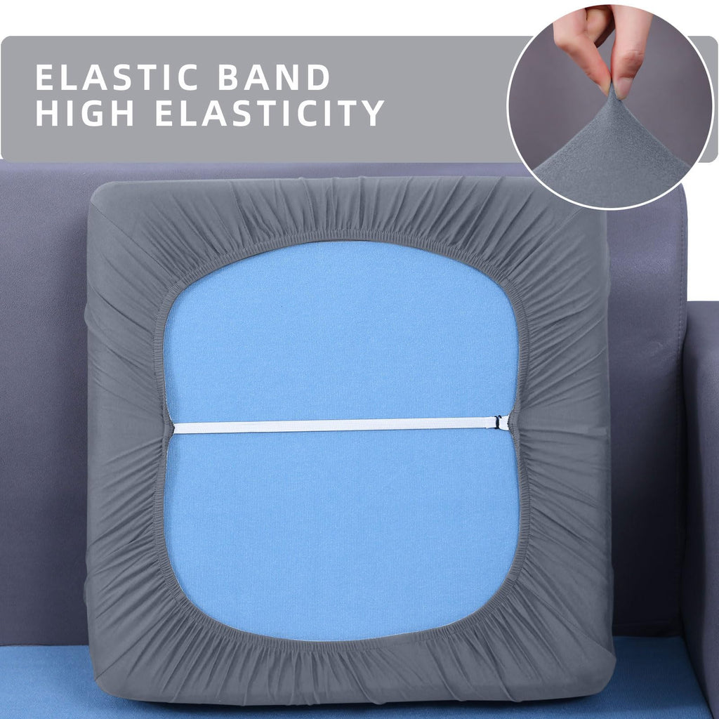 Waterproof Couch Cushion Covers, Stretch Sofa Seat Slipcovers