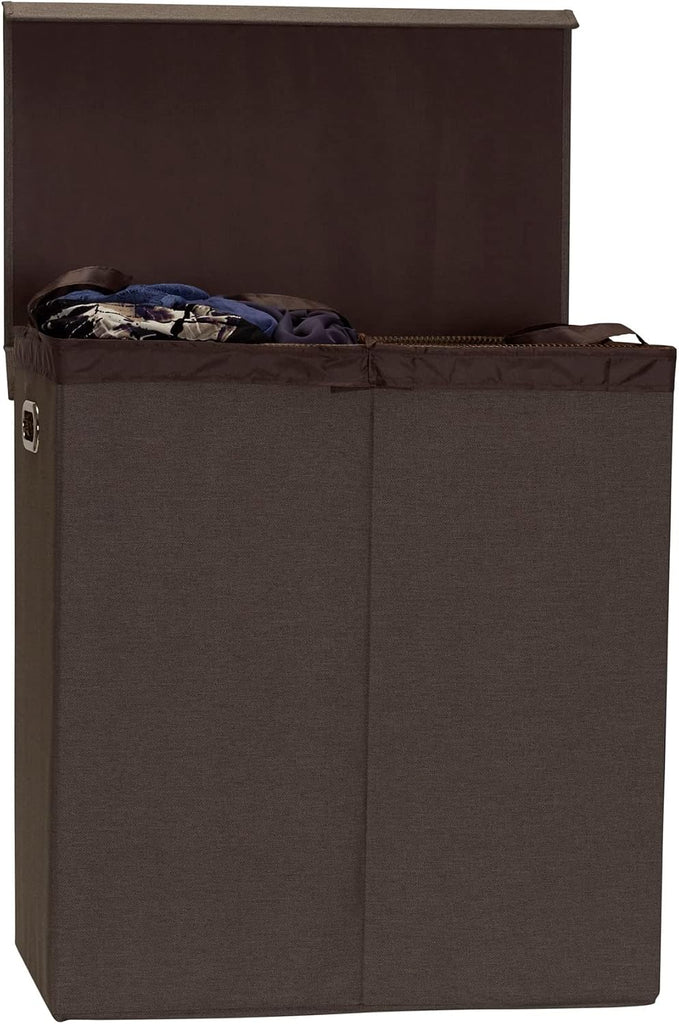 Collapsible Double Laundry Hamper Sorter
