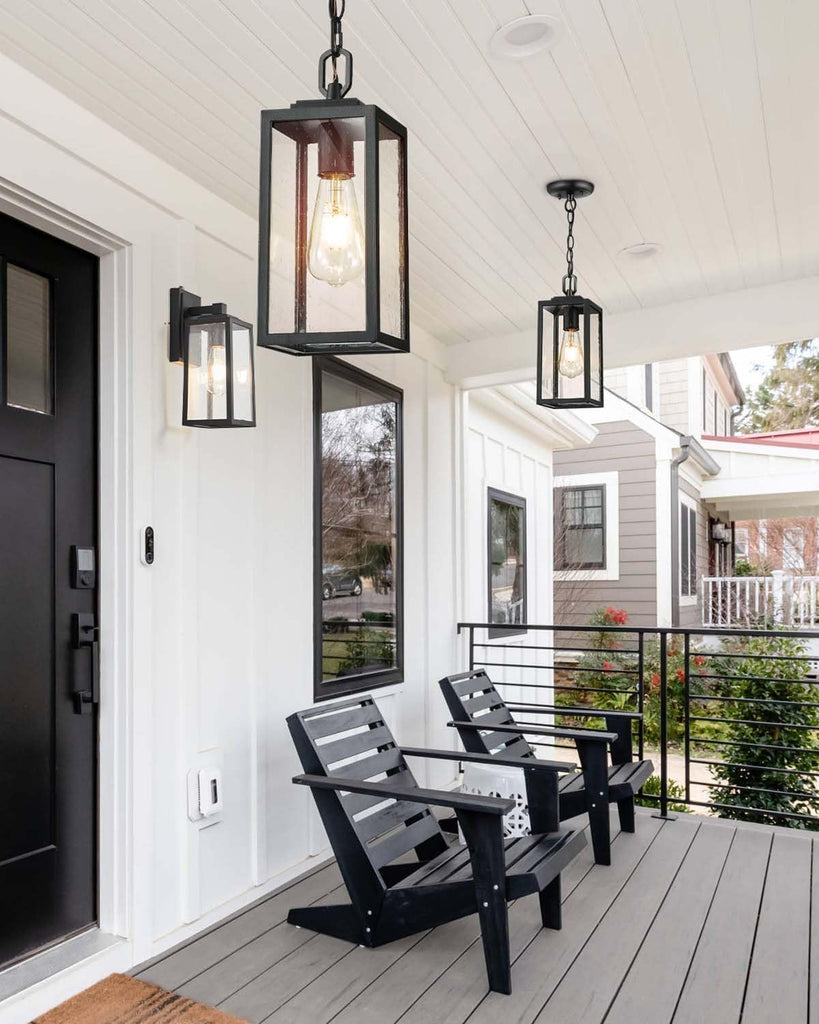 Outdoor Hanging Lights, Exterior Pendant Light Fixtures for Front Porch