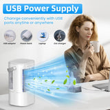 Portable Air Conditioners 4-in-1 Mini Small Air Conditioner Evaporative Air Cooler Fan with 1000ml Water Tank 3 Speeds