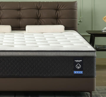 Queen Mattress, 12 Inch Hybrid Queen Mattress in a Box, Gel Memory Foam with Individually Wrapped Pocket Springs