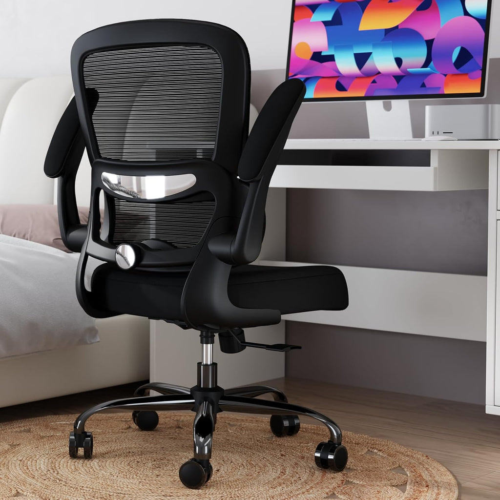 Ergonomic Desk Chair with Adjustable Lumbar Support, Mesh Computer Chair, Executive Chairs for Home Office
