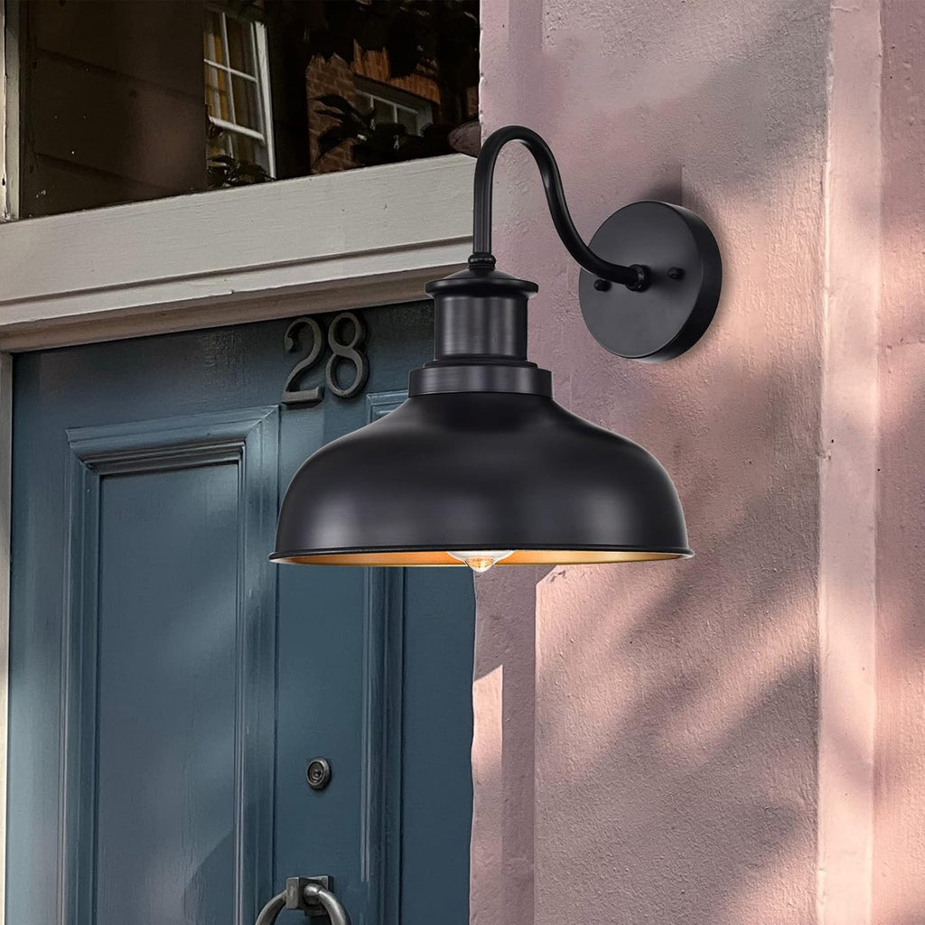 Outdoor Barn Lights, Farmhouse Outdoor Wall Sconces, Rustic Exterior Wall Mount Lights
