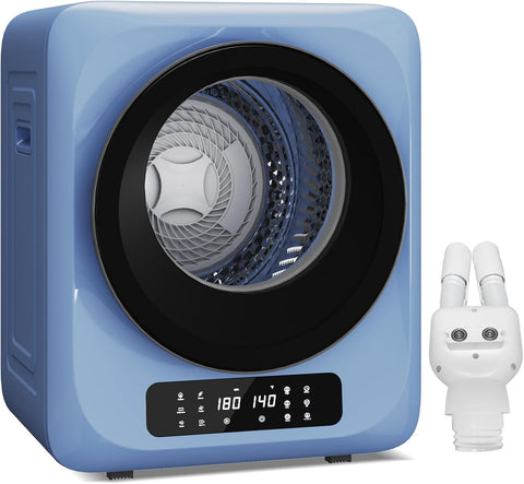 12Lbs Portable Clothes Dryer, 850W Compact Laundry Dryer with Boot Dryer, 6 Drying Modes, Electric Dryer with LED