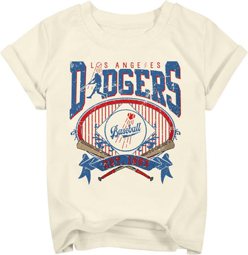 Baseball Game Day Short Sleeve Tee Toddler Boys Girls Team Fan Kids Top