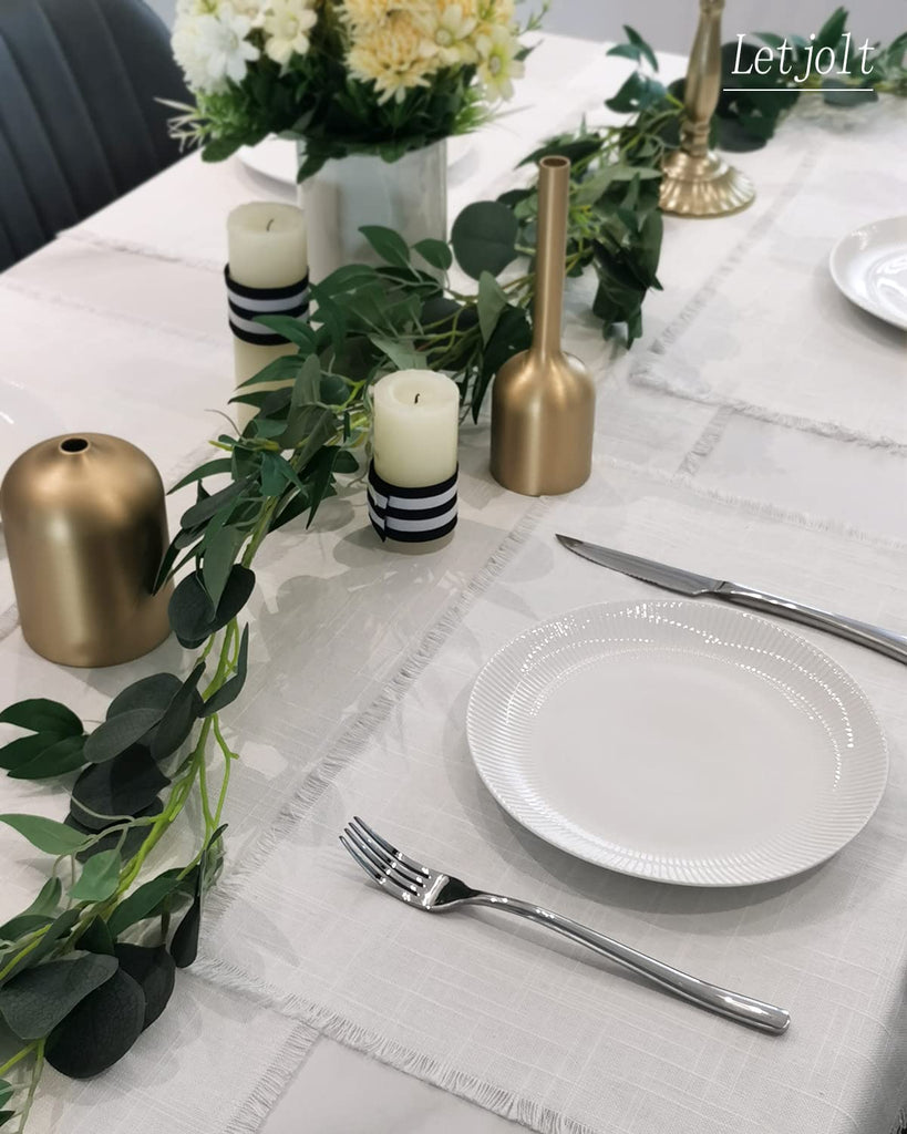 White Placemats Set of 4