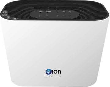 4-in-1 True HEPA Air Purifier 3 Speeds Plus UV-C Sanitizer (White)