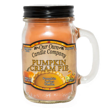 Pumpkin Cream Pie Mason Jar Candle, 13 oz